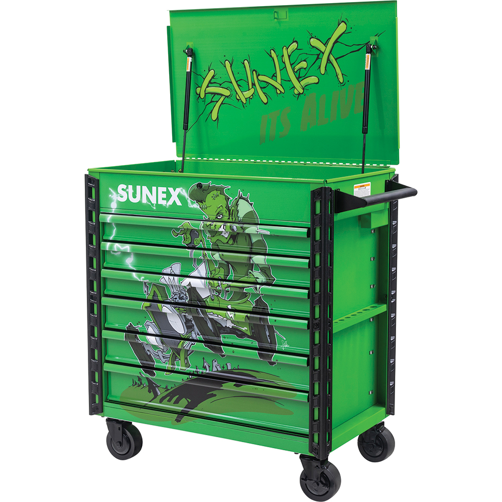 SUU-8057XTLGALIVE Tony Squindo Designed Its Alive Premium Full Drawer Service Cart