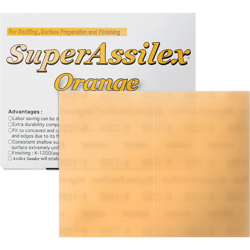EGA-191-1510 K-1200 Super Assilex Sheets, Orange