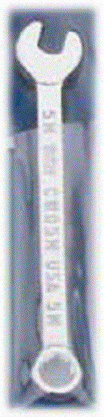 VIM Tools 5M Combination Wrench 6 Point, Box Style, Chrome (CW05M)