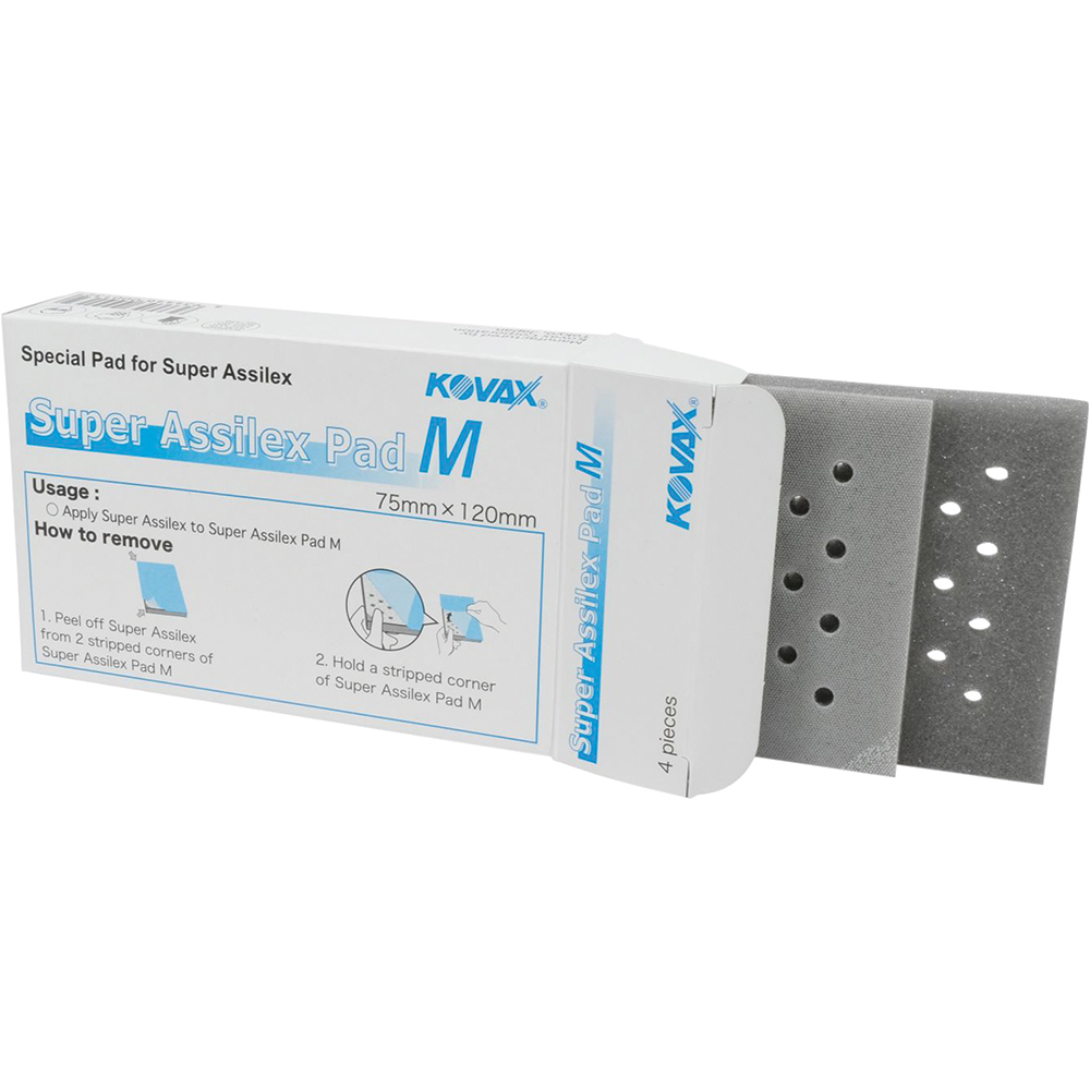 EGA-971-0025 Medium Super Assilex Sheets Pads - 4 Pads