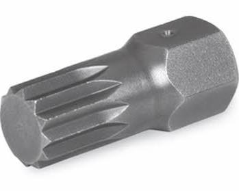 VIM-VHCX10 0.31 in. Hex, 0.62 in. OAL XZN10 12 Point Half Cut Bit