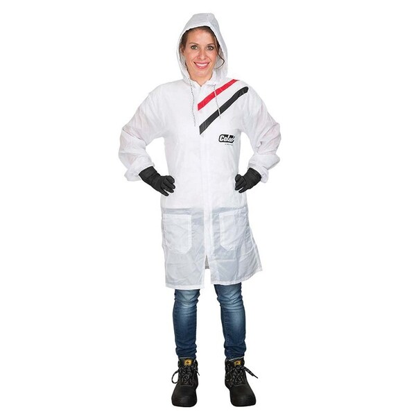 EMM-510162PLAIN Blank Nylon Lab Coat - 3XL - Size 62