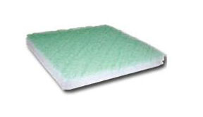 20 x 20 in. Green Standard Paint Arrester Pads