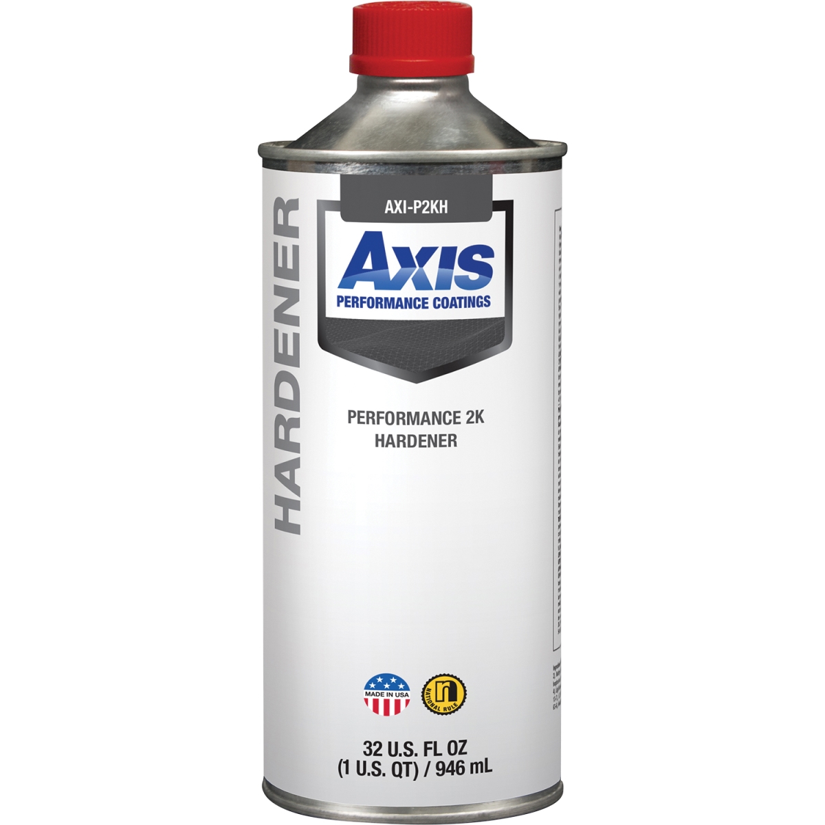 AXI-P2KHQ Low VOC Performance 2K Hardener