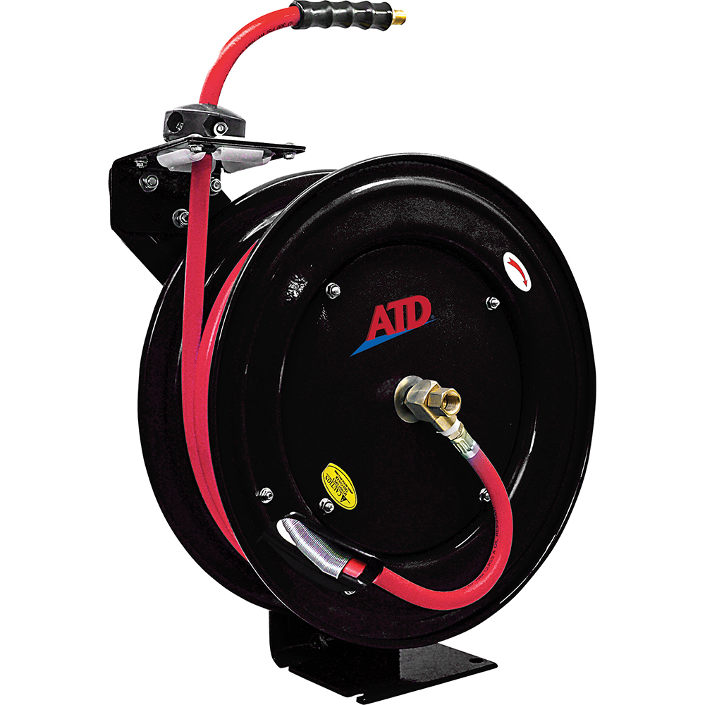 ATD Tools ATD-31176 0.37 in. x 50 ft. Retractable Air Hose Reel