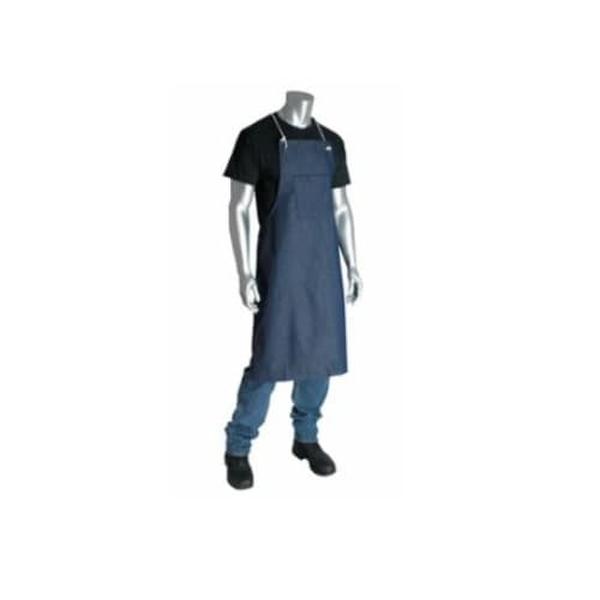 BSW-200-011 28 x 38 in. Cotton Denim Apron, Blue
