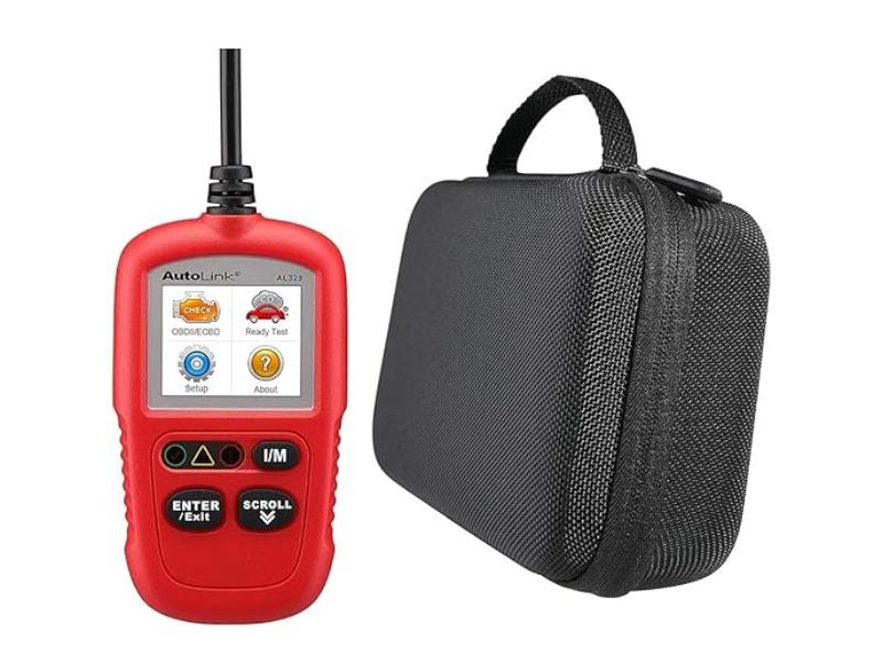 AUL-AL329-FREE IM Readiness Key Auto Link Code Reader with Case