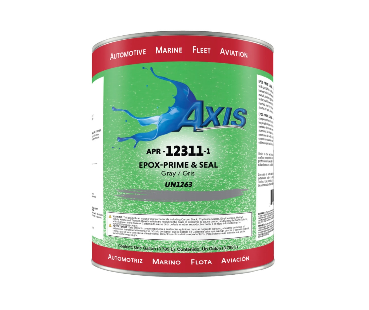 AXI-APR12311-1 High Performance Epoxy Formula Epoxy-Prime Sealant, Gray