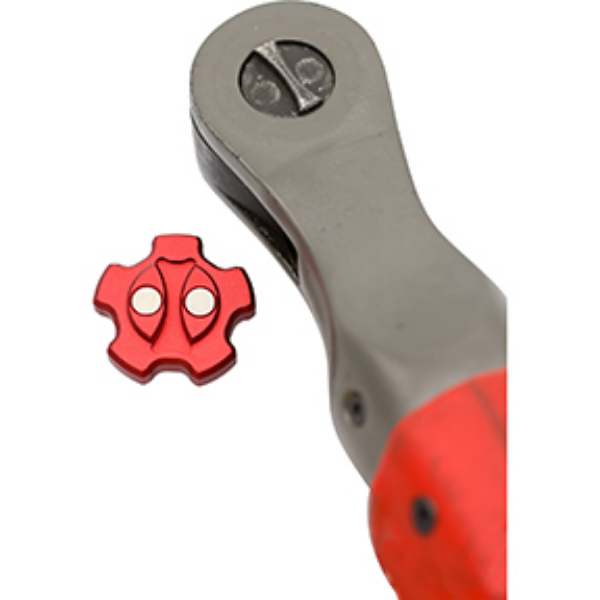 RAT-RK-MW-01-RD Magnetic One Finger Reversible , Red - Medium