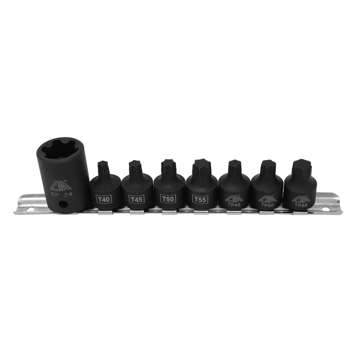 CTA Tools Pickup Truck Bed Bolt Socket/Bit Set - 8 Pc. (9368)
