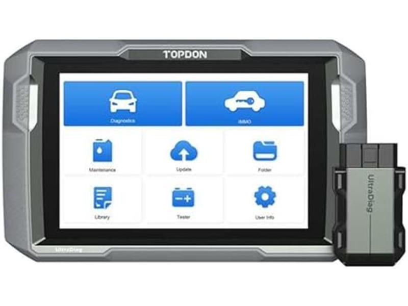 TOP-ULTRADIAG 8 in. Scan Tool & Key Programming with Bi-Directional Control