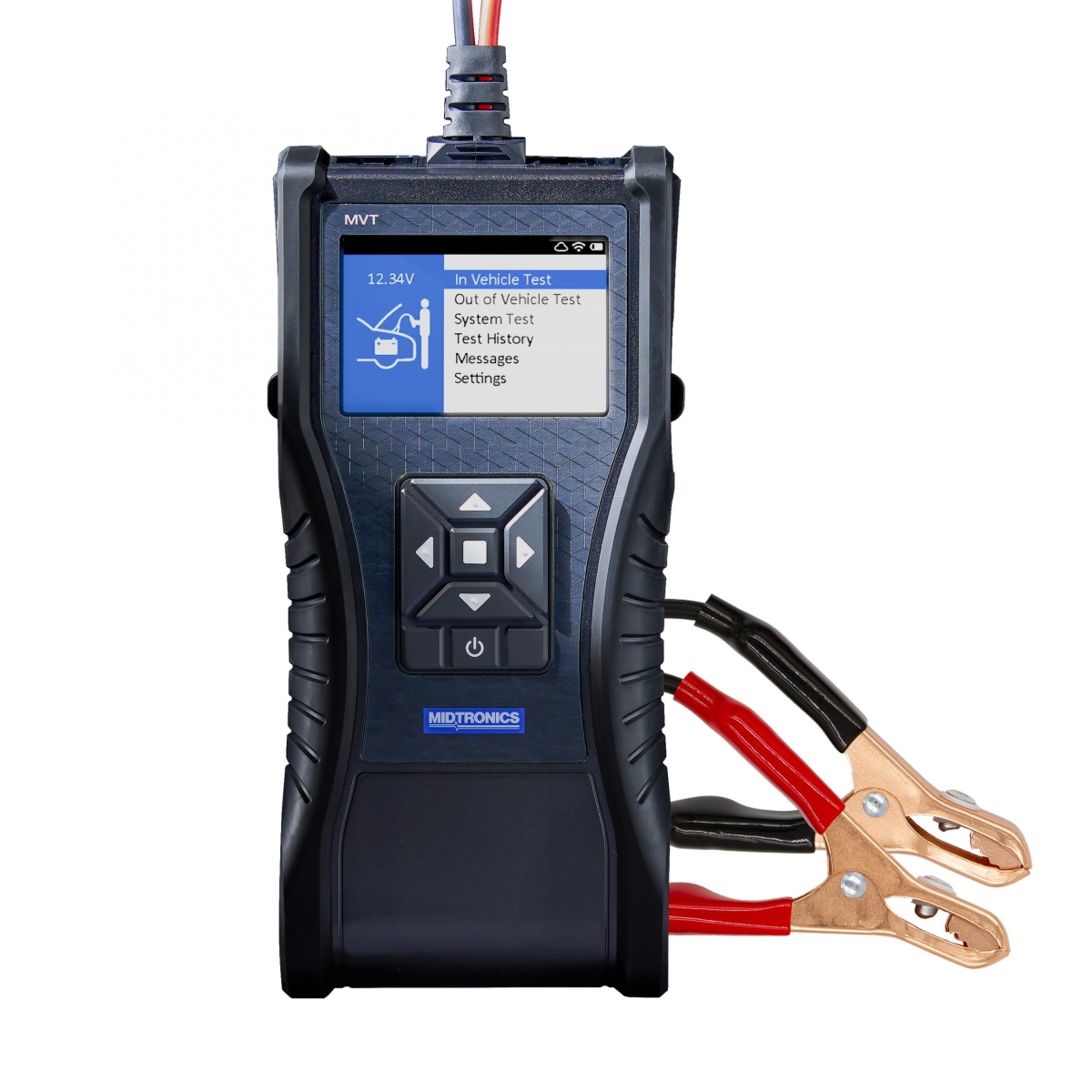 Midtronics Handheld Battery Tester, Mdx-Ai Powered, Fast & Accurate Diagnostics For 6V/12V Automotive, Marine (MVT-100)