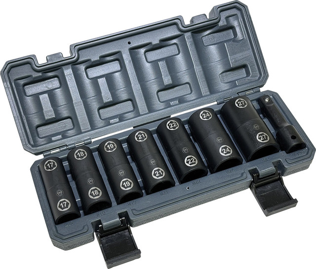 LISLE Double-Ended Hex/Twist Socket Set, 8pc. (13420)