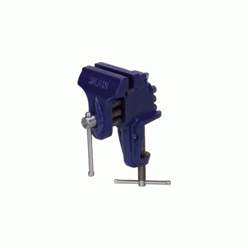 3 in. Clamp-On Vise, Stationary Base
