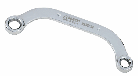 SUU-993501M 8 x 10 mm Half-Moon Style Double Box End Wrench