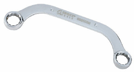 Sunex 14mm x 15mm Fully Polished Half Moon Double Box Wrench (993503M)