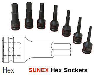 SUU-36473 0.375 in. Drive, 0.25 in. Hex SAE Impact Socket