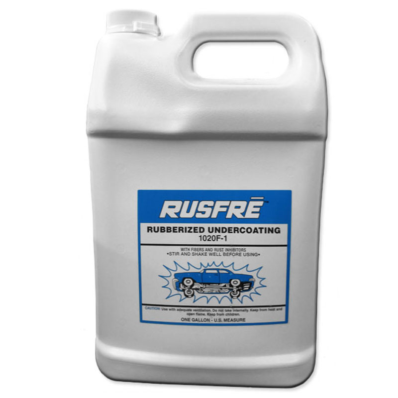 Automotive Spray-On Rubberized Undercoating Material