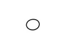 Replacement Large O Ring, White Smoke