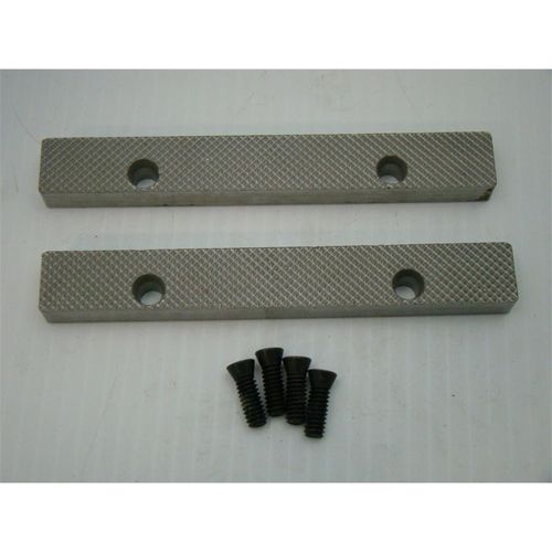 Serrated Jaw Insert - 4in. - 0.7 lbs - Durable Accessory for Vises