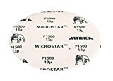 Picture of Mirka Abrasives MRK-FM-622-800 6 in. P800 Microstar Grip Disc, Brown