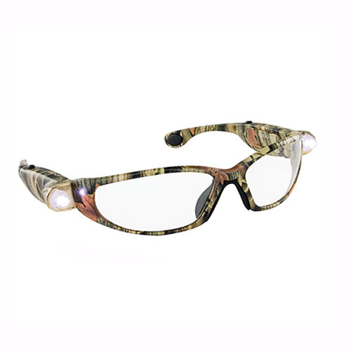 SAS Safety 5422 Safety Glasses, Clear Lens, Camouflage Tan Frame