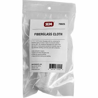 SEM Products SEM-70025 4 in. x 12 ft. Fiberglass Cloth