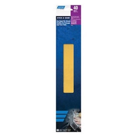 NTN-00323 2.75 x 16.5 in. 40 Coarse Grit File Sheet