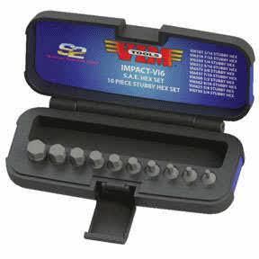 VIM-IMPACT-VI6 Metric Hex Set - 10 Piece