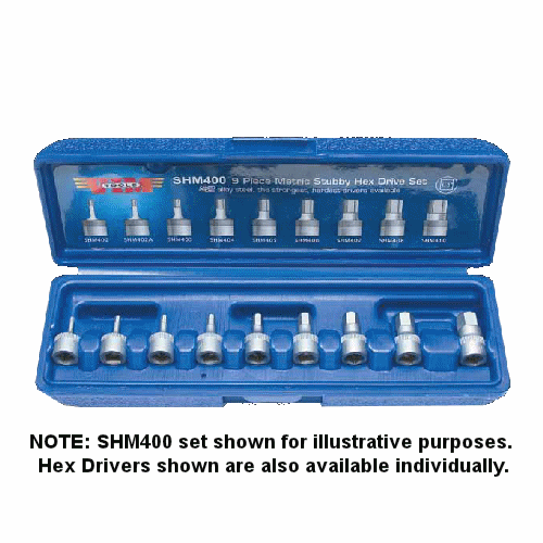 VIM-SHM404 0.25 in. Drive - 4 mm Hex One-Piece Driver Bit
