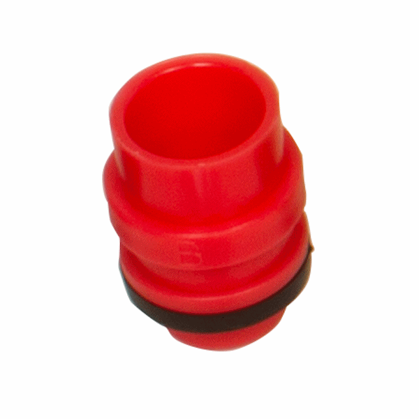 Adapter B with Gasket - Red