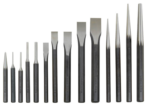 Picture of ATD Tools ATD-714 Punch & Chisel Set - 14 Piece