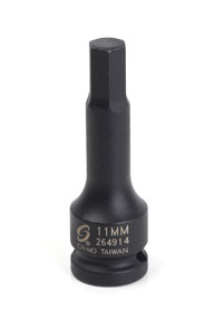 SUU-264914 0.5 in. 11 mm Hex Drive Impact Socket