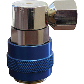 MSC-67534 Low Side Quick Coupler, Blue