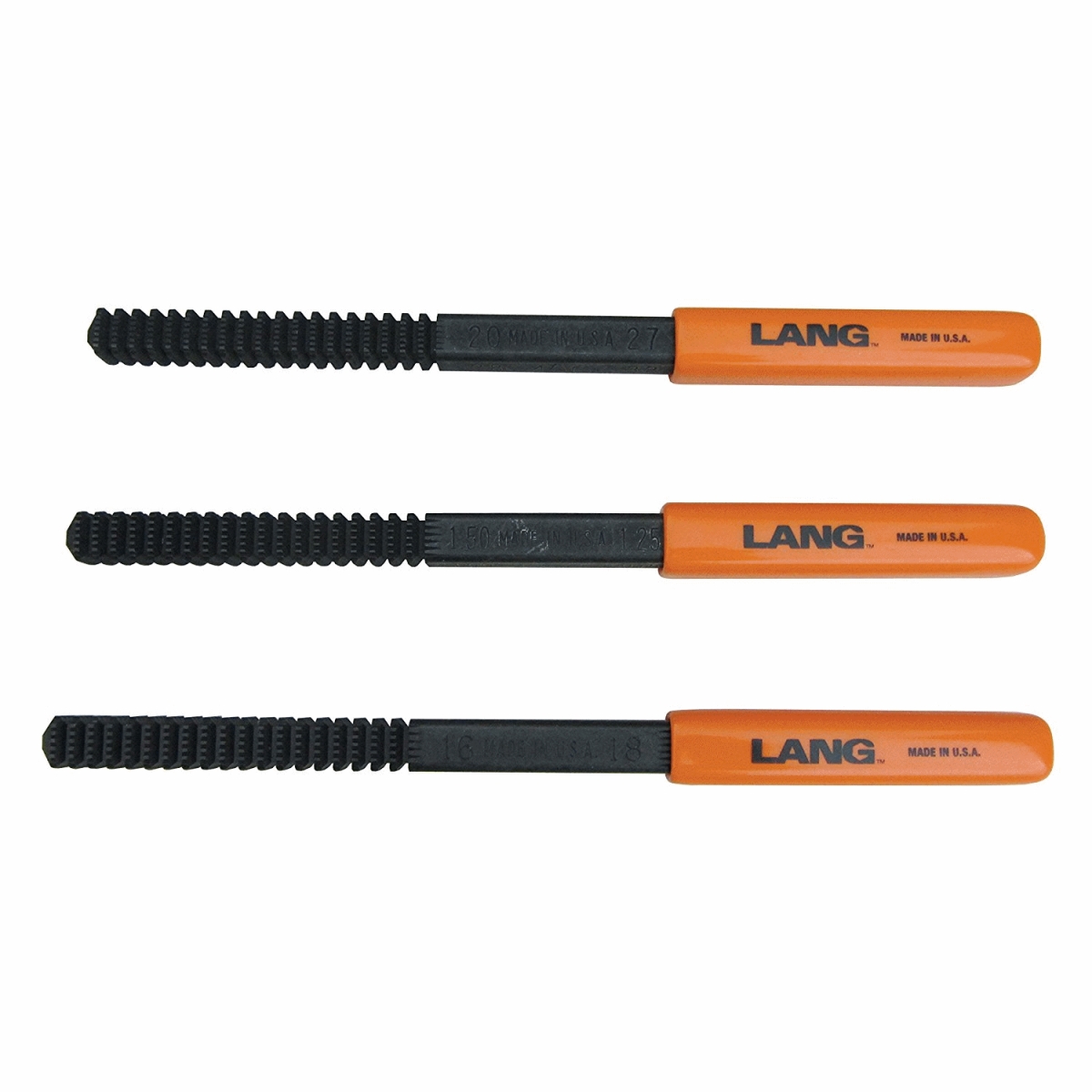 Lang Tools 3-Piece Thread Restorer File Set (2573)