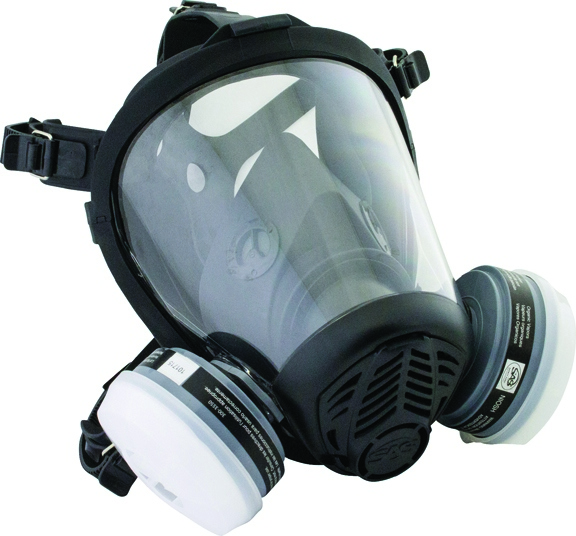 Picture of SAS Safety SAS-312-3215 Breathe Mate Fullface OV-R95 Respirator - Large