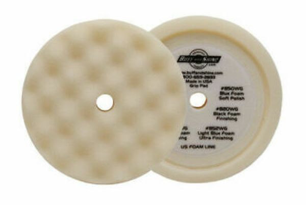 Convoluted Foam Pads, Waffle - White
