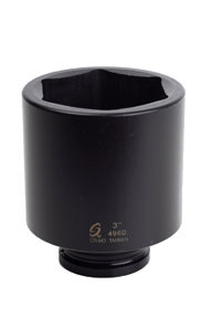 SUU-496D 0.75 in. Drive Deep Impact Socket, 3 in.