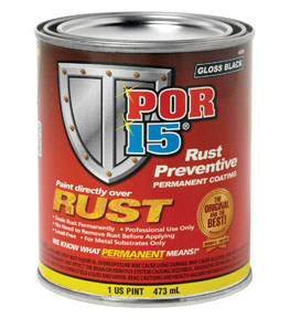 Picture of POR-15 POR-45308 Rust Preventive&#44; Silver&#44; Pint