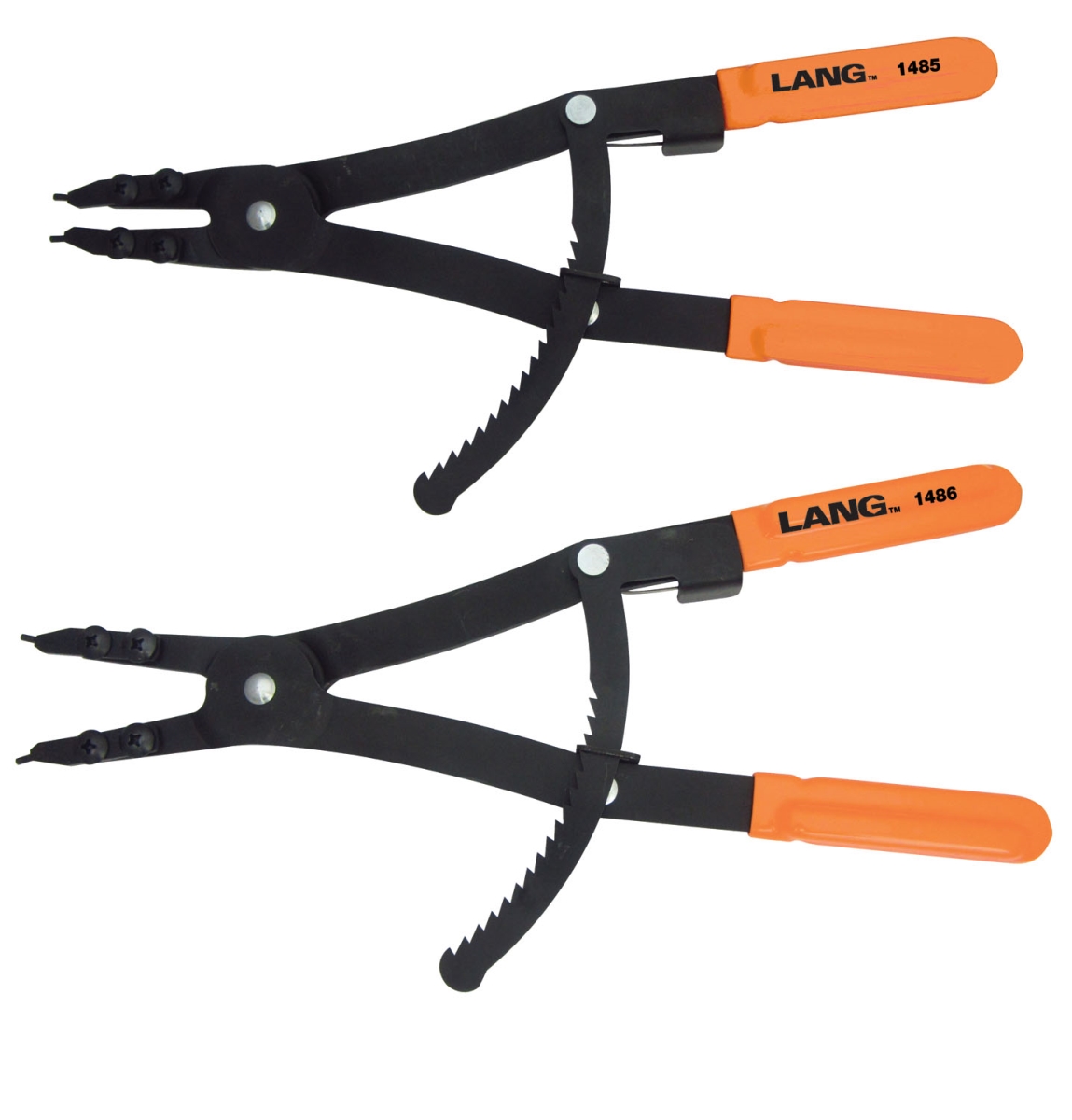 Picture of Lang 1487 16 in. 2 Piece Heavy Duty Snap Ring Pliers Set