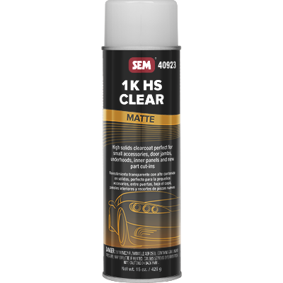 SEM Products 40923 20 oz 1K HS Clear Aerosol - Matte