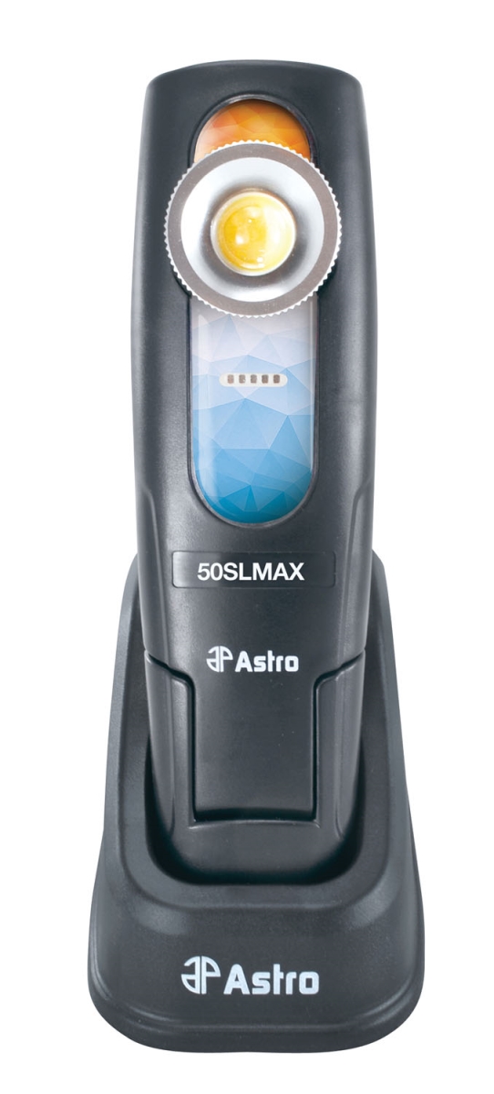 Astro Pneumatic Rechargeable Handheld Dual Temperature Color Match Light 500 Lumens (50SLMAX)