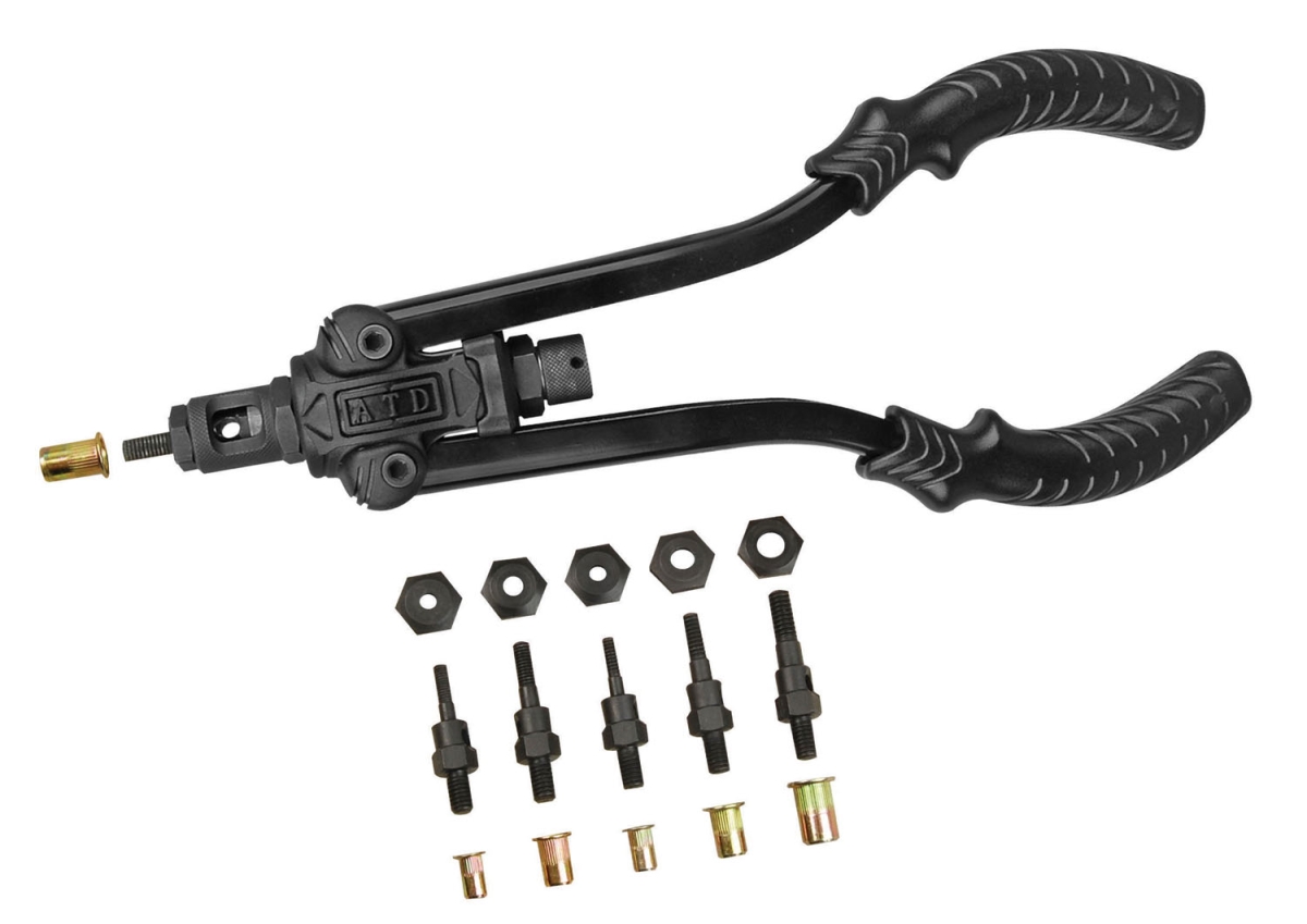 ATD Tools ATD-5845 13 in. Nut & Thread Hand Riveter Kit