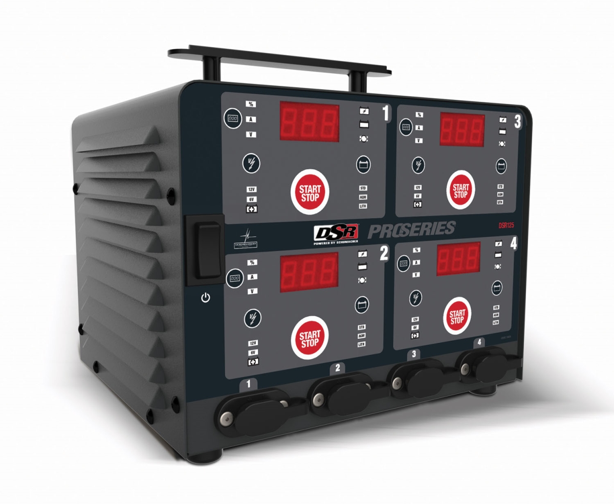 Schumacher 6V/12V 4-Bank Automatic Battery Charging Station (DSR125)