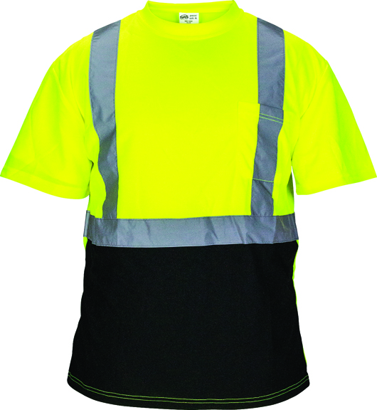 Class 2 Black Bottom Yellow T-Shirt, 2XL