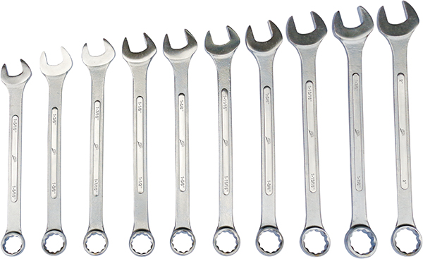 Picture of ATD Tools ATD-1110 12 Point Metric Jumbo Raised Panel Combination Wrench Set - 10 Piece