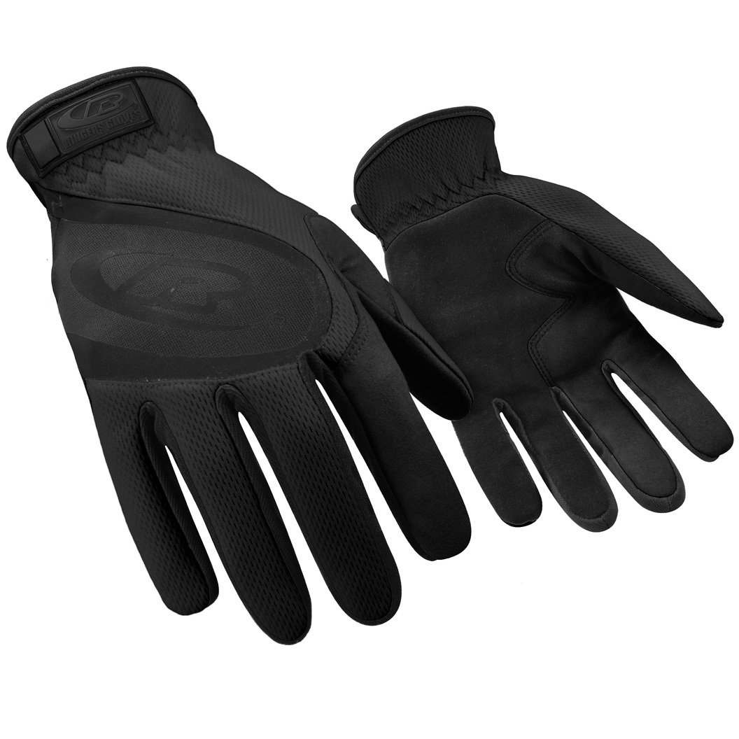Turbo Slip On Cuff Gloves, Black - Medium