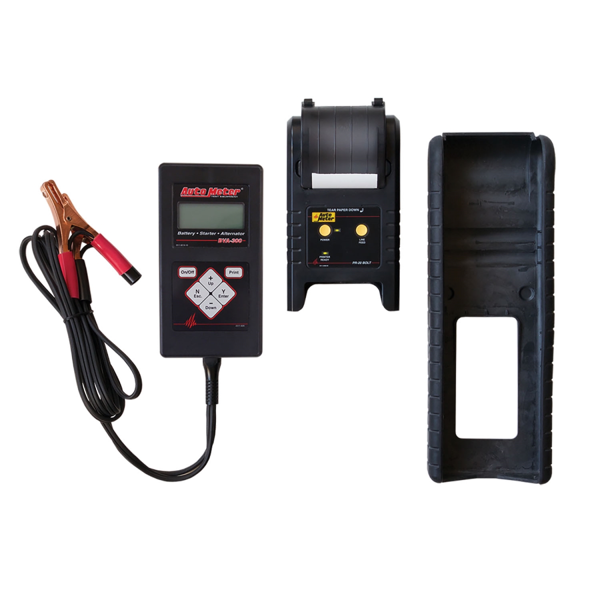 Picture of Auto Meter Products AMR-BVA-300PR BVA-300 Intelligent Handheld Electrical System Analyzer Kit with Bolt-on Printer