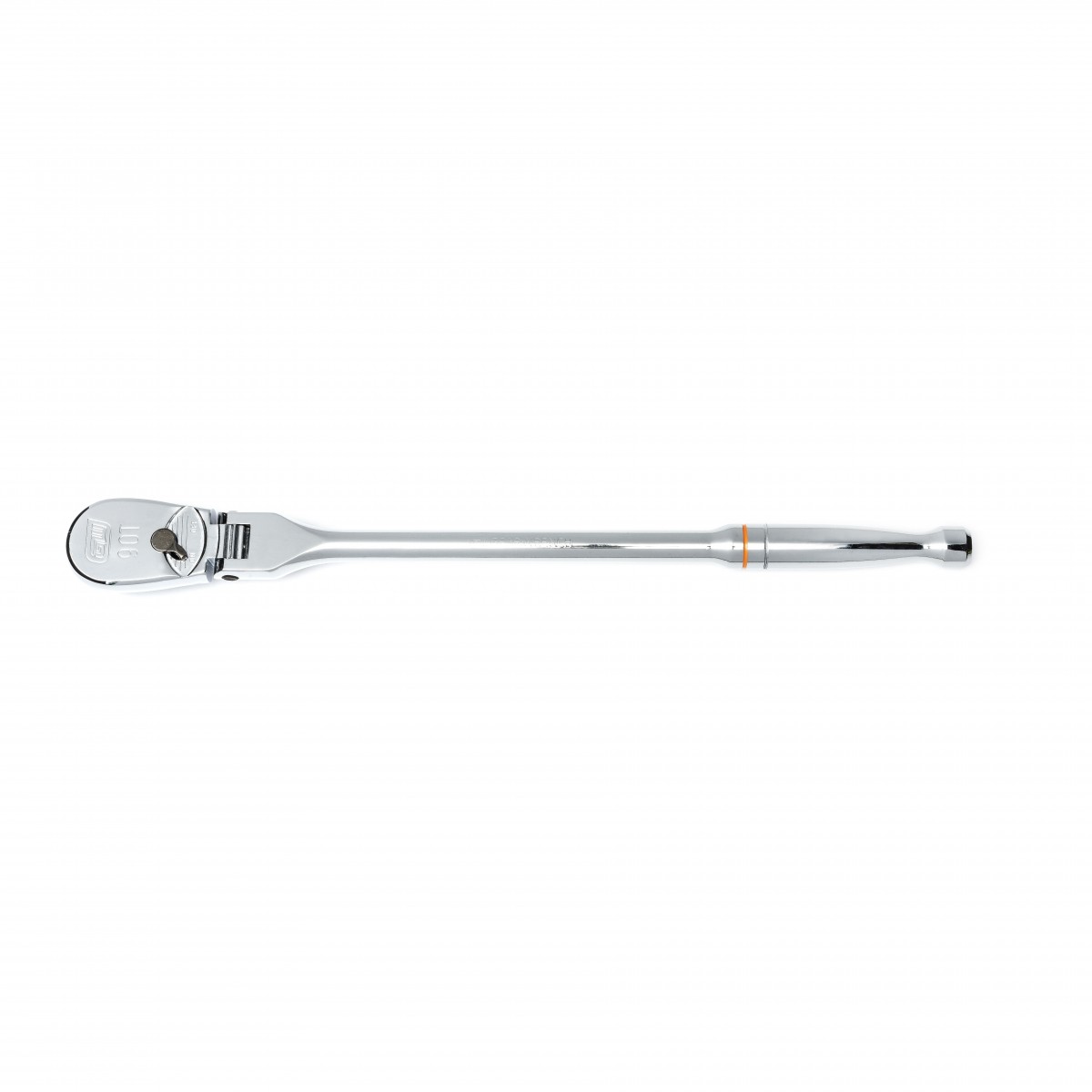 0.5 in. Drive 90 Tooth Flex Head Teardrop Ratchet 17 in.
