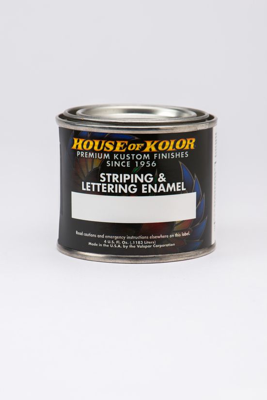 Picture of WTD HOK-U03-B06 4 oz Striping & Lettering Urethane Enamel Jar&#44; Roman Red